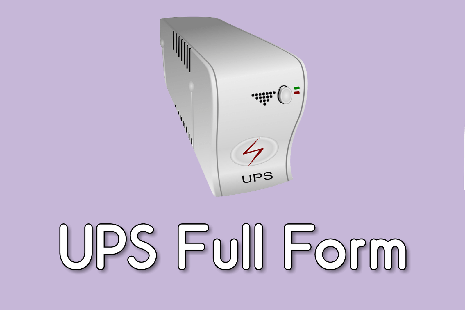UPS Full Form