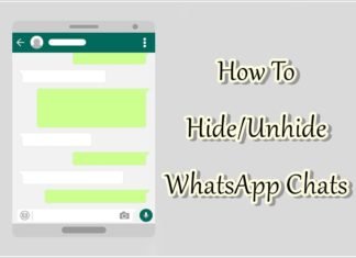 Whatsapp chat kaise hide kare